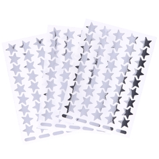 Classmates Value Star Stickers - Silver - Pack of 135